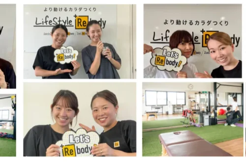 トレーナーとお客様の笑顔