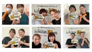 トレーナーとお客様の笑顔